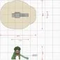 Preview: Miniplay Lui dimensions and safety area Preview: Miniplay Lui dimensions and safety area